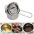 thumbnail image 4 of 2 Pcs Pot à Fondre en Acier Inoxydable Double Bouilloire Bricolage, 4 of 5