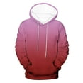 thumbnail image 4 of GigrtiJin Men's Oversized Pullover Hoodies Gradient Color Hooded Drawstring Long Sleeve Sweatshirt with Pocket Trendy Workout Tops, 4 of 6