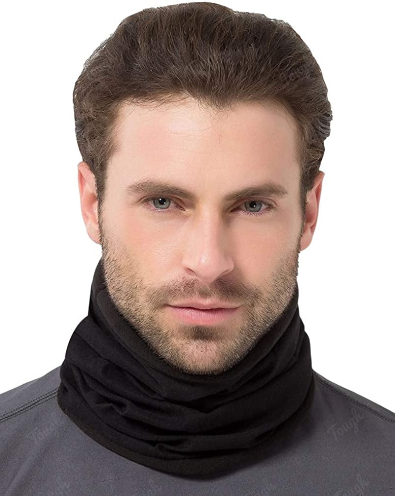 Men Women Winter Polar Fleece Neck Warmer Gaiter Ski Face Mask for Cold Weather 