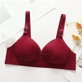 thumbnail image 5 of CHGBMOK Push Up Comfortable Bras for Women Full Coverage Unlined Underwire Bras Breathable Lightweight Everyday Bras, 5 of 7