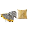 thumbnail image 1 of Manta de punto,Manta de punto decorativa para el hogar,Manta nórdica de estilo rústico,suave y reconfortante,Funda de almohada,Fundas de cojín para sofá cama,funda de almohada cuadrada, 1 of 8