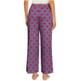 thumbnail image 5 of Khunlpohl Women's Lounge Pant Valentine's Day Pajamas Pants Elastic Waist Wide Leg Loose Pjs Bottoms, 5 of 6