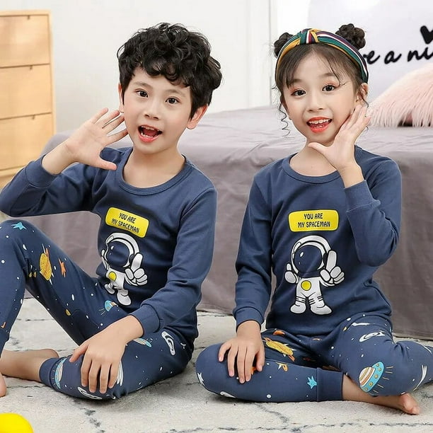 Conjuntos de pijamas para ninas pijamas navidenos para ninos ropa de casa para ninos ropa de dormir para ninos ropa de dormir para ninas de 4 6 8 10 y 12 anos Walmart en linea