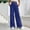 Blue, variant on Womens Straight Leg Sweatpants Casual Athletic Workout Joggers Pants Elastic Waist Soft Lounge Trousers with Pockets