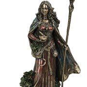 Veronese Design 9 1/2 Eir The Valkyrie of Protection Resin Statue Cast Bronze Finish