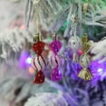 thumbnail image 3 of Christmas Tree Candy Decor Pendant, 6Pcs/Box Xmas Window Wall Creative Ornaments,Wedding Holiday Hanging Decoration,Plastic Painted Candy Pendant New Year Candy Decoration, 3 of 6
