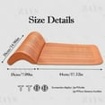 thumbnail image 2 of Car Seat Extender Leg Support Cushion,Automobile Extended Leg Rest Car Seat for Adults,Folding Vehicle-Mounted Footrest Extension Board,Universal for Long Drivers Passenger,Office,Bus,Train, 2 of 7