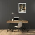 thumbnail image 3 of Frank, Assaf 19x24 White Modern Wood Framed Museum Art Print Titled - Evening view of Central Park in New York City, 3 of 4