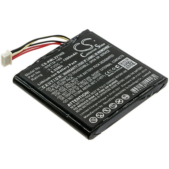 1500mAh WMTM-169 Battery for Kingston MLW221