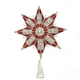 thumbnail image 1 of Kurt S. Adler S4394 16.5 in. 8 Point Ruby & Platinum Star Treetop, 1 of 1