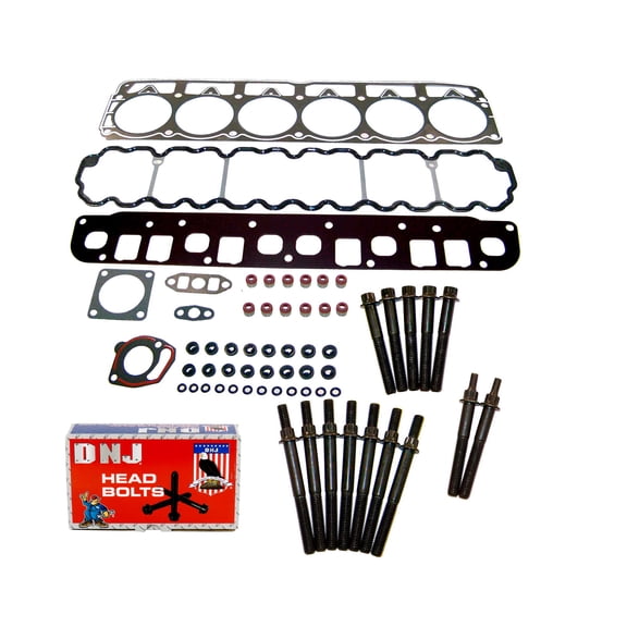 DNJ HGB1123 Cylinder Head Gasket Set Fits Cars & Trucks 99-03 Jeep 4.0L OHV 12V