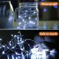 thumbnail image 3 of Cadena de luces LED Fairy Litogo, 16 unidades, 7 pies y 20 LED, impermeables, 3 of 7