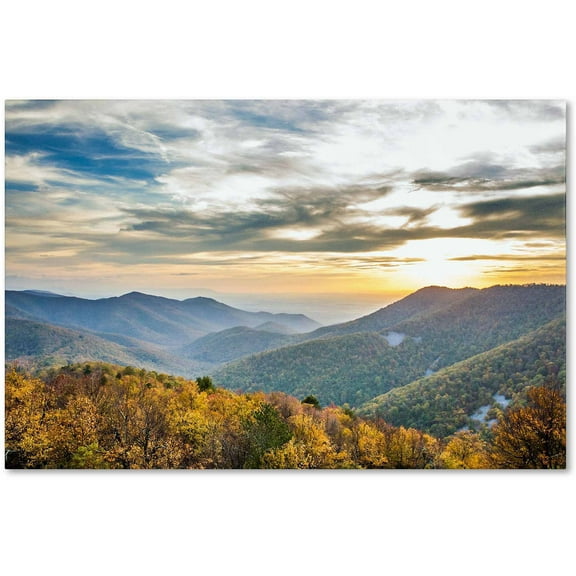 Trademark Fine Art "Shenandoah" Canvas Art by Pierre Leclerc