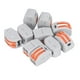 thumbnail image 5 of Cable 50 Piezas Conector De Conductor De Cable Kit De Terminal De Empalme De Palanca De 2 Puertos Para Cableado, 5 of 7