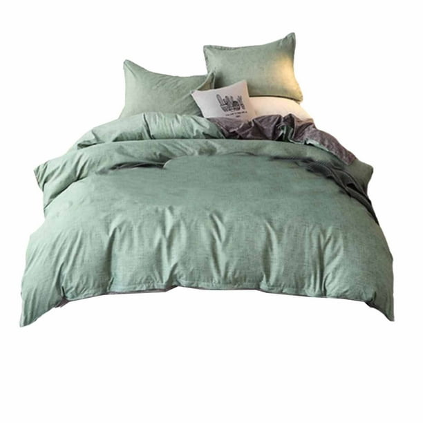 Sofa Vama Ropa de Cama Juego de cama de tres piezas para regalo, textiles para el hogar, lijado, juego de tres piezas liso, juegos de cama lavables a máquina for Navideño
