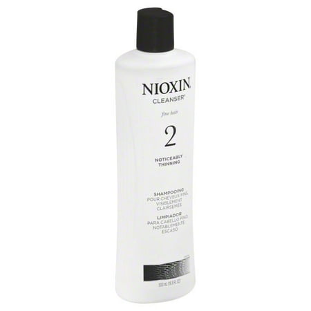 Nioxin System 2 Shampoo For Fine Hair Noticeably Thinning Nioxin, 16.9 (Best Shampoo For Fine Oily Hair)