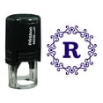 thumbnail image 1 of Printtoo Alphabet R Monogram Octagon Celtic Swirl Frame Self Inking Rubber Stamp Office Stationary, 1 of 7