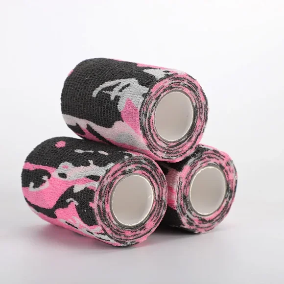 Multicolor 1 Roll U Pick 4.5m*5cm Waterproof Outdoor Camo Hiking Camping Hunting Camouflage Stealth Tape Wraps 07 5cm x 4.5m