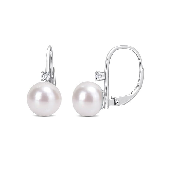 Everly Women's Cultured Pearl Sterling Silver Earrings