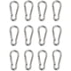 thumbnail image 4 of Juego de mosquetones resistentes, 4 piezas, acero inoxidable 304, 8 mm de grosor, para deportes, hamacas, correas para perros, seguro y duradero, 4 of 4