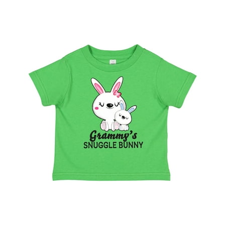 

Inktastic Grammys Snuggle Bunny Easter Gift Toddler Boy Girl T-Shirt