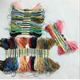 thumbnail image 5 of Silk Embroidery Embroidery Thread Silk Floss Handmade Embroidery Cross Stitch Threads - ( 36 Color), 5 of 8