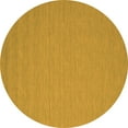 thumbnail image 1 of Ahgly Company Indoor Round Abstract Orange Contemporary Area Rugs, 3' Round, 1 of 1