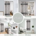thumbnail image 6 of Wood Doorway Curtains Old Barn Farmhouse Village Style Doorway Privacy Blackout Curtain Door Dividers Closet Door Cover Curtain 42"Wx78",1 Panel, 6 of 7