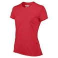 thumbnail image 4 of Missy Fit Womens X-Small Adult Performance Short Sleeve T-Shirt, Red, 4 of 6