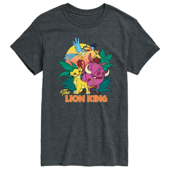 Disney - The Lion King - Lion King Group - Men's Short Sleeve Graphic T-Shirt