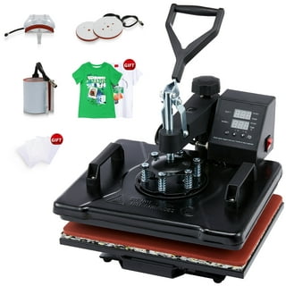 PowerPress Mini Heat Press Machine Easy for T-Shirts, Shoes, Hats, and  Small Vinyl Projects (Coral)