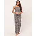 thumbnail image 2 of Moomaya Sleepwear, Spaghetti Strap Top Pajama Set, Chic Cami Pant Pjs Night Suit For Women'S, 2 of 9