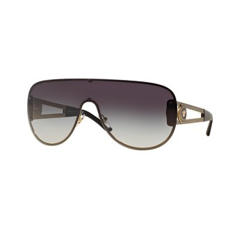 Versace Plastic Womens Cat-Eye Sunglasses Havana 56mm Adult  display picture 3