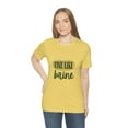thumbnail image 2 of Fine Like Brine T-shirt, Unisex Funny Pickle Lover Short Sleeve Tee, Yellow, Large, 2 of 9