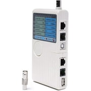 THE CIMPLE CO - Universal Network Cable Tester Tool, BNC, RJ45, RJ11, USB (4-in-1) Multi-Tester