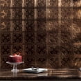 thumbnail image 7 of FASÄDE Traditional Style/Pattern 10 Decorative Vinyl 18in x 24in Backsplash Panel in Copper Fantasy (5 Pack), 7 of 7