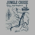 thumbnail image 2 of Men's Jungle Cruise Map of the Jungle Pull Over Hoodie Athletic Heather X Large, 2 of 4
