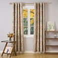 thumbnail image 5 of 2 Packs Curtain Rod Adjustable Window Drapery Rods with clear acrylic plexiglass square finials, 3piece brackets, hardware kits. Gold 28-48 inches., 5 of 5