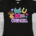 thumbnail image 4 of Inktastic Little Miss Cowgirl with Boots and Horseshoe Girls Baby Bodysuit, 4 of 5