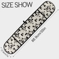 thumbnail image 3 of Dailycode Double Sided Oven Mitt with Loop Heat Resistant Kitchen Long Potholders 7" x 35" Black Cow Spots, 3 of 6