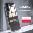 thumbnail image 3 of Protector trasero transparente para teléfono móvil Funda de silicona suave a prueba de golpes para teléfono móvil JShteea Nuevo, 3 of 8