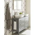 thumbnail image 2 of Amerock Esquire Polished Nickel/Stainless Steel Single Prong Robe Hook, 2 of 9
