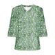 thumbnail image 2 of Blusa de Manga Corta Mujeres Cuello en V de Verano Impreso, Top Regular Casual Sexy para el Hogar Y el Uso Diario, 2 of 3