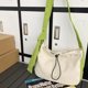 thumbnail image 3 of Bolso de viaje de lona Casual de gran capacidad Lady Crossbody Bags para estudiante (verde) Likrtyny Para Estrenar, 3 of 9
