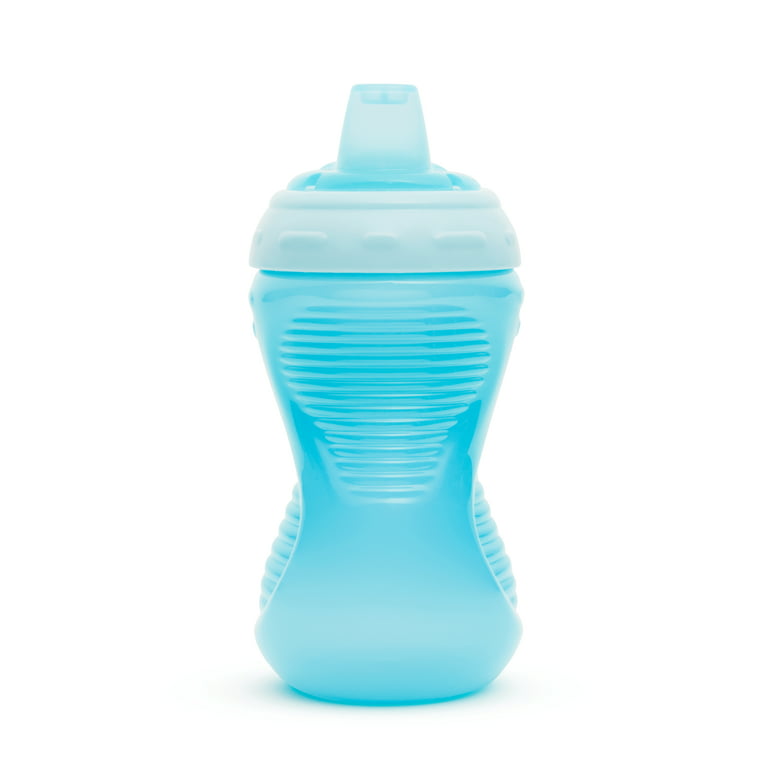 Munchkin Mighty Grip Soft Spout Spill Proof Cup, 10oz, Blue