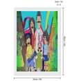 thumbnail image 2 of Bob's Burgers Diamond Art Kits for Adults Cartoon 5D DIY Diamond Art Kits Full Round Drill Crystal Arts and Crafts Anime Gem Art Painting Kit for Home Wall Decor 8"×12", 2 of 8