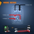 thumbnail image 5 of Nilight Stereo Rocker Switch Led Light Bar 5Pin Laser On Off SPST switches 20A/12V 10A/24V Green with Jumper Wires Set for Cars Trucks RVs, 5 of 9