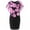 Pink, variant on Azrian Womens Dresses Summer Plus Size Fashion Solid Sleeveless Pullover Dress