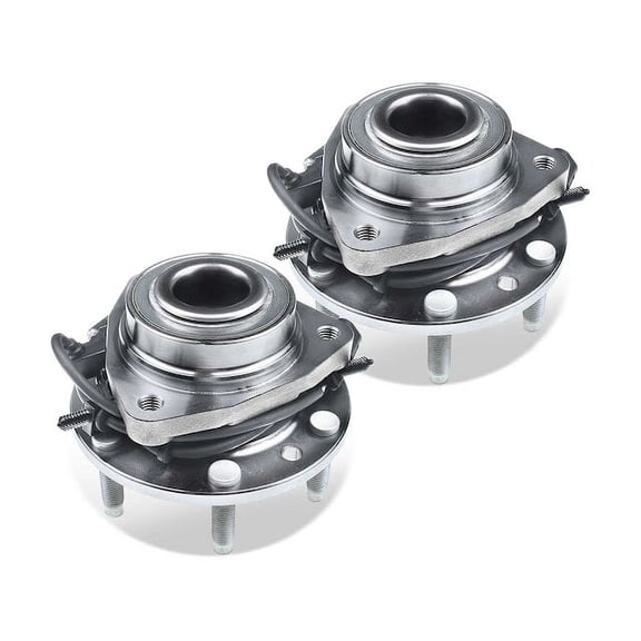 Front Wheel Hub Assembly Set 2 - Compatible with 2002 - 2006 Chevrolet Trailblazer EXT - Autopart Premium