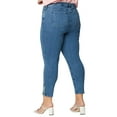 thumbnail image 2 of NYDJ womens  Plus Ami Sanibel Skinny Ankle Cut Jean, 22W, Blue, 2 of 3